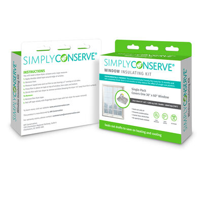 Simply Conserve Window Film Kit (Single Window)